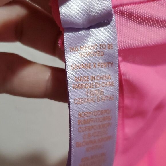 Savage x Fenty Living in the Clouds Iridescent Lace Bra Size 42DD - Picture 15 of 16